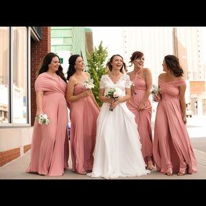 Blush Infinity dress